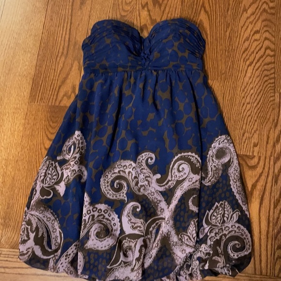 CAROLINE FORBES GUESS PALACE strapless dress. WORN ON VAMPIRE DIARIES S3 E1 Sz3 - Picture 11 of 14